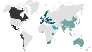 DDC World Map. Infection Prevention
